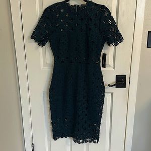 NWT Hunter green LuLus dress